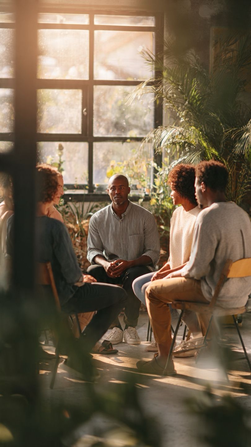 Group therapy session