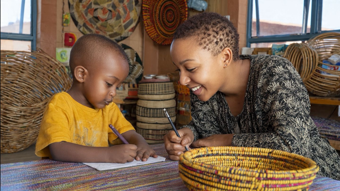 Play therapy with creative activities for children